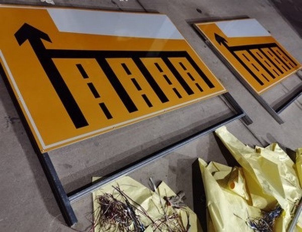 保山保山道路施工标志牌 养护专用标志牌